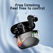 baratos Auscultadores TWS True Wireless-YW11 Fone de ouvido sem fio True TWS No ouvido Bluetooth 5.3 Luz LED Estéreo Com caixa de cobrança para Apple Samsung Huawei Xiaomi MI Treino de Ginástica Exterior Corrida Meninas