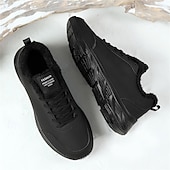 economico Sneakers Casual-scarpe da ginnastica sportive da uomo foderate in caldo pile, scarpe da corsa invernali leggere e impermeabili con suola antiscivolo per l'uso quotidiano e all'aperto