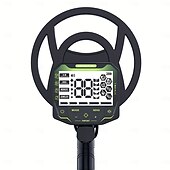 baratos Atividade ao Ar Livre-detector de metais profissional com bobina de 10&quot; - posicionamento preciso e de alta definição para moedas &amp;metais, display lcd, painel de controle ajustável (bateria não incluída)