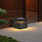 Недорогие Световой путь-Уличное освещение газона, современные водонепроницаемые светодиодные светильники для дорожек, сада, виллы, наружные светильники для двора, наружные напольные светильники для ландшафтных работ, террас,