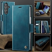 cheap Samsung Cases-Phone Case For Samsung Galaxy Z Fold 7 Magnetic Adsorption Wallet Case Magnetic Full Body Protective Kickstand TPU PU Leather