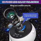 economico Lampada proiettore e proiettore laser-Proiettore stellare 13 in 1, proiettore planetario, proiettore galassia per camera da letto, proiettore aurora, proiettore luce notturna per bambini e adulti