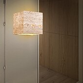 Недорогие наружные настенные светильники-Светодиодный настенный светильник, открытый, водонепроницаемый, ip55, камень, гостиная, образец, спальня, прикроватная тумбочка, настенный светильник для телевизора, настенный светильник 110-240 В