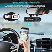cheap Car DVR-1080p Full HD Car DVR  3 inch IPS Dash Cam with WIFI / Night Vision / Loop recording 4 infrared LEDs Car Recorder
