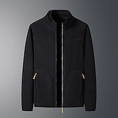 economico Giacche da corsa-Per donna Giacca con cerniera completa Giacca in pile polare con tasche Manica Lunga Top Athleisure Tinta unita Di pile Morbido Caldo Palestra All&#039;aperto Corsa abbigliamento sportivo Abbigliamento
