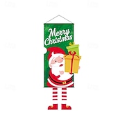 2025 nieuw wandtapijt voor slaapkamerdecoratie, deurdecoratie, etalage van hotel en winkelcentrum, festivaldecoratie, stoffen ornament voordelige kerst tapijt opknoping-2025 nieuw wandtapijt voor slaapkamerdecoratie, deurdecoratie, etalage van hotel en winkelcentrum, festivaldecoratie, stoffen ornament