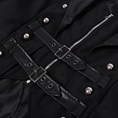 economico Cime-Retrò Vintage Punk &amp; Gotico Steampunk Cappotto Trench Abbigliamento esterno Vampiro Nobile Costume Per uomo Halloween Carnevale Performance LARP Fiera Rinascimentale Adulti Cappotto
