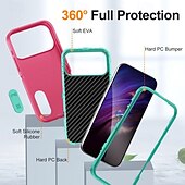 お買い得  iPhone用ケース-電話 ケース 用途 iPhone 17 Air 16 15 14 Pro Max Plus 16e 13 Pro Max バックカバー キックスタンド 耐衝撃 レトロ風 TPU PC