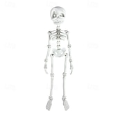 levne Party Supplies-3D tištěné kostrové lidské klouby pohyblivé dětské halloweenské hračky kreativní samolepky na ledničku