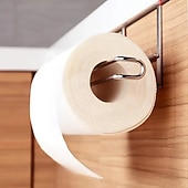 olcso Tárolás és rendszerezés-Lyukmentes, falra szerelhető papírtörlő tartó, helytakarékos kialakítás konyhába és fürdőszobába, modern minimalista stílus, egyszerű telepítés