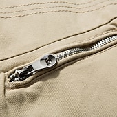 billiga Trenchcoat för män-Herr Fleece-jacka Peacoat Trenchcoat Semester Dagligen Höst Vinter 100 % bomull Håller värmen Ytterkläder Kläder Mode Klassisk Slät Ficka Kavajslag Enkelknäppt