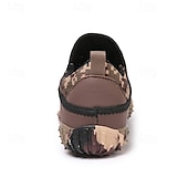 abordables Botas de invierno y nieve-Botas de nieve cálidas de invierno sin cordones para hombre con suela antideslizante, diseño acolchado informal para caminar al aire libre, viajar en climas fríos y uso diario.