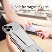 economico Supporto per telefono-Supporto magnetico multifunzionale per telefono con slot per schede e 1 magnete adesivo compatibile con la serie iPhone, utilizzo multi-scenario, angolazione regolabile e supporto magnetico pieghevole