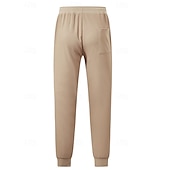 economico pantaloni da jogging-Per uomo Nido d'ape Pantaloni da tuta Joggers Pantaloni Pantaloni casual Coulisse Tasca Frontale Semplice Comodità Lunghezza intera All'aperto Casa Quotidiano Moda Streetwear Nero Bianco Elasticizzato