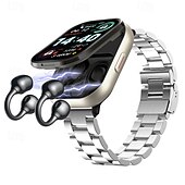 cheap Smartwatch-TWSD12 Smart Watch 2.01 inch Smartwatch Fitness Running Watch Bluetooth Temperature Monitoring Activity Tracker Sedentary Reminder Compatible with Android iOS Women Men Long Standby Hands-Free Calls