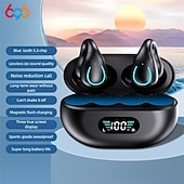 abordables Auriculares TWS-Q71 TWS True auriculares inalámbricos En el oido Auriculares de Gancho Bluetooth5.0 Deportes Impermeable Estéreo para Apple Samsung Huawei Xiaomi MI Entrenamiento de gimnasio Esquí Camping