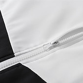 Недорогие спортивные костюмы-Муж. Спортивный костюм из двух частей Толстовка с капюшоном для отдыха Комплекты спортивных костюмов с карманом Контрастных цветов Наборы одежды Весна Черный Военно-зеленный