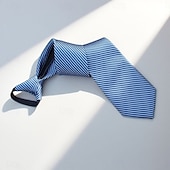 economico Cravatte e papillon da uomo-Per uomo Cravatte Classico Strisce e Quadri Serata Formale Data Festa &amp; Sera Festival