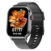 abordables Montres connectées-LM29 Montre intelligente 2.06 pouce Smartwatch Montre Connectée Bluetooth 4G Podomètre Rappel d&#039;appel Moniteur d&#039;Activité Compatible avec Android iOS Hommes GPS Longue Veille Appels Mains Libres IP68
