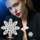 Χαμηλού Κόστους Καρφίτσες και Καρφίτσες Πέτου-Καρφίτσες Κλασσικό Ρετρό Γεωμετρική Άνθινο Θέμα Κομψό Μοντέρνα Εξατομικευόμενο Απλός Καρφίτσα Κοσμήματα Ασημί Για Γάμου Πάρτι Δώρο Αρραβώνας Χοροεσπερίδα Φεστιβάλ