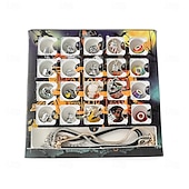 economico Regali-Calendario dell'avvento di Halloween, bracciale con ciondoli, tesori di Halloween, kit fai da te per la creazione di gioielli da 24 giorni con 20 perline con ciondoli e 3 braccialetti regolabili, regalo per il conto alla rovescia di Natale per bambini, ad