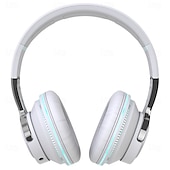 billiga Hörlurar för på och över örat-Bluetooth-hörlurar trådlösa hörlurar med mikrofon USB-adapter headset brusreducerande stereo vikbar bas för TV-hörlurar