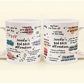 billige Krus og kopper-Hvit keramikk Melding Serie Krus og kopper