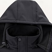 economico Fleece &amp; Giacche 3 in 1-Per uomo Giacca da escursionismo Giacca in Pile Giacca imbottita Set termico Inverno All&#039;aperto Calore Termico Impermeabile Top Nero Verde Grigio