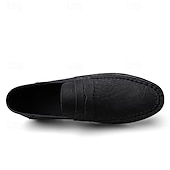 economico Mocassini casual-mocassini da guida color cuoio da uomo: comodi mocassini penny per l'estate, le riunioni all'aperto e gli eventi informali