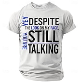 Męskie Zabawny slang Podkoszulek Krótki rękaw Podkoszulek Druk 3D Półgolf Koszula Moda Codzienny Ulica Codzienny Czarny Biały Niebieski Lato Wiosna Odzież S M L XL XXL XXXL tanie Zabavne koszulki męskie-Męskie Zabawny slang Podkoszulek Krótki rękaw Podkoszulek Druk 3D Półgolf Koszula Moda Codzienny Ulica Codzienny Czarny Biały Niebieski Lato Wiosna Odzież S M L XL XXL XXXL