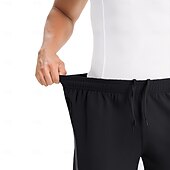 Недорогие Беговые штаны и леггинсы-Арсуксо Муж. Брюки для бега Беговые нижние части Трусы спортивные штаны Леггинсы для бега Кулиска Спортивные Петля для полотенец Карман на молнии Шорты Учебный спорт Повседневные Осень