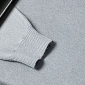 abordables suéter de los hombres-Men's Sweater Pullover Sweater Jumper Ribbed Knit Regular Tops Knitted Slim Fit Plain Turtleneck Knitwear Contemporary Casual Daily Wear Clothing Apparel Fall Winter Camel Black M L XL