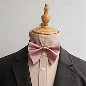 billiga Slipsar och flugor-Herr Fluga Modernt Modernt Rosett Enfärgad / vanlig färg Bröllopsfest Dagliga kläder