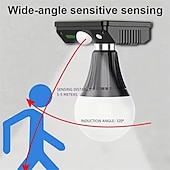 baratos Candeeiros Luzes de Exterior-Luz solar com carregamento USB para iluminação externa, luz de parede solar à prova d&#039;água, sensor de movimento sem fio, segurança, 3 modos, luz branca, luz quente, luz amarela quente, jardim, cerca,