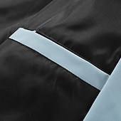 economico giacca sportiva-Per uomo Giacca da Esterno Impermeabile Giacca da Escursionismo Vacanza Quotidiano Impermeabile Antivento Tasca Autunno Inverno Semplice Moda Classico Con Cappuccio Regolare Nero Verde chiaro Azzurro