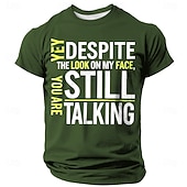 Męskie Zabawny slang Podkoszulek Krótki rękaw Podkoszulek Druk 3D Półgolf Koszula Moda Codzienny Ulica Codzienny Czarny Biały Niebieski Lato Wiosna Odzież S M L XL XXL XXXL tanie Zabavne koszulki męskie-Męskie Zabawny slang Podkoszulek Krótki rękaw Podkoszulek Druk 3D Półgolf Koszula Moda Codzienny Ulica Codzienny Czarny Biały Niebieski Lato Wiosna Odzież S M L XL XXL XXXL