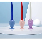 levne Koupelnové pomůcky-Kryt zubního kartáčku, stojan bez vrtání, odsávání, úložný prostor pro cestovní toaletní potřeby, organizér, odtokový stojan, luxusní silikonový držák na zubní kartáček ve tvaru ryby, ochranný kryt,