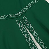 levne Šaty-Retro Středověké Renesanční Šaty Fancy kostým Viking Keltský rytíř Maškarní kostým Dámské Keltské předvečer Všech svatých Karneval Výkon LARP Ren Faire Dospělé Šaty