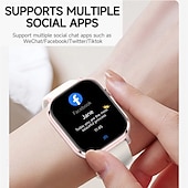 abordables Montres connectées-LM29 Montre intelligente 2.06 pouce Smartwatch Montre Connectée Bluetooth 4G Podomètre Rappel d&#039;appel Moniteur d&#039;Activité Compatible avec Android iOS Hommes GPS Longue Veille Appels Mains Libres IP68