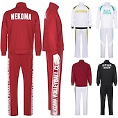 זול תחפושות אנימה-אוייקאווה טורו קוזומה קנמה שויו הינתה אנימה תלבושות לבית הספר האלווין (ליל כל הקדושים) קרנבל מעיל מכנסיים עבור בגדי ריקוד גברים בגדי ריקוד נשים מבוגרים