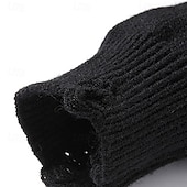 preiswerte Herrenpullover-Herren Pullover Strickpullover Gerippt Stricken Normale Oberteile Gestrickt Zerrissen Einfach Rundhalsausschnitt Mode Basic Urlaub Alltagskleidung Bekleidung Herbst Winter Schwarz Khaki M L XL