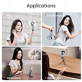 abordables Amélioration de l’habitat-Trépied magnétique puissant pour iPhone, nouveau support de trépied portable 2025 pour iPhone 16/15/14/13/12 Plus Pro Max, rotation à 360 degrés pour trépieds pour activités de plein air