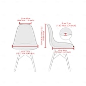 economico Copridivano di Natale-Coprisedie natalizi in seta di latte da 1/2/4/6 pezzi, coprisedie protettivi morbidi, altamente elastici e lavabili, sedie da pranzo decorative per feste, ristoranti e hotel