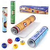 Недорогие События и вечеринки-1 комплект настольной игры «3 в 1: многоборье» — футбол, боулинг &amp;интерактивная настольная боевая игра-керлинг для семейных вечеров &amp;настольные игры для вечеринок — идеальны для рождественского дня