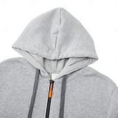 abordables Sudadera Táctica-Hombre Sudadera Sudadera con capucha y cremallera de un cuarto Táctico Negro Blanco Burdeos Azul Marino Azul Real Con Capucha Plano Bolsillo Deporte Diario Festivos Poliéster Ropa de calle Fresco