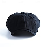 preiswerte Herrenhüte-Herren Schiebermütze Ascot-Hut Zeitungsjungenmütze Schwarz Kaffee Baumwolle Mode Lässig Straße Täglich Einfach Verstellbar Sonnenschutz Atmungsaktiv