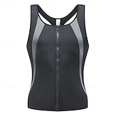 Недорогие Йога корректирующее белье-Мужчины Контрастных цветов Дышащий Утягивание живота Тренировочный пояс для талии Для Тренажерный зал Аэробика и фитнес