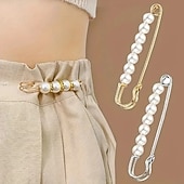 ieftine arte, meșteșuguri și cusut-4 broșe din perle artificiale – ace de siguranță pentru eșarfă, hijab, șal și pulover pentru femei, set elegant de accesorii de modă