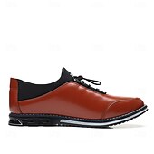 abordables Baskets-Baskets basses marron à lacets et semelle sport pour homme, style streetwear tendance pour le travail, les voyages et les sorties en week-end.