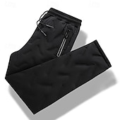 preiswerte Laufhosen &amp; Leggings-Herren Winter-Jogginghose Shrepa Fleecehose Dick Mit Taschen Unterteile Fitnessstudio Athleisure Trainieren Herbst Winter Winddicht Warm Fitnessstudio Outdoor Laufen Normale Passform Sportbekleidung